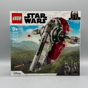 Lego Star Wars #75312 Boba Fett's Starship Retired Brand New Factory Sealed